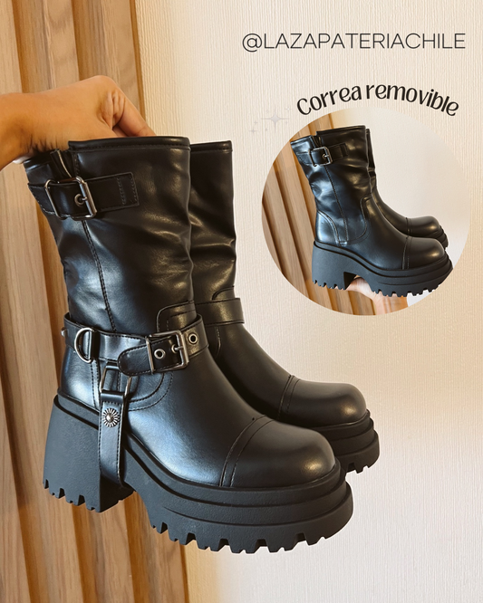Bota plataforma 2 en 1