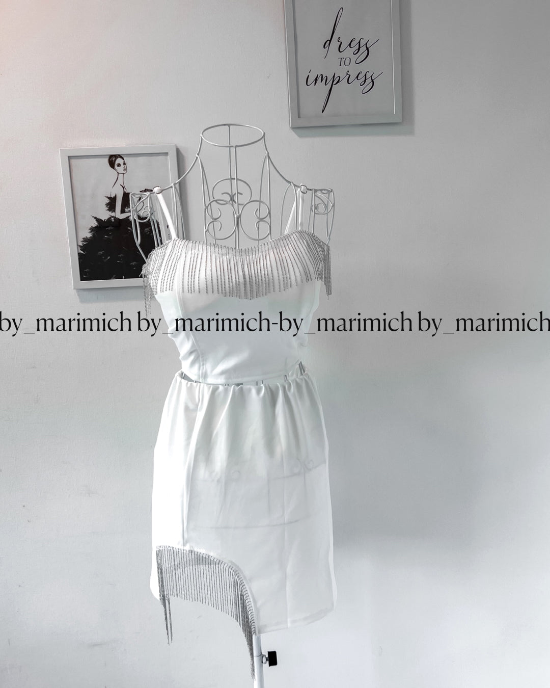 Conjunto coni white