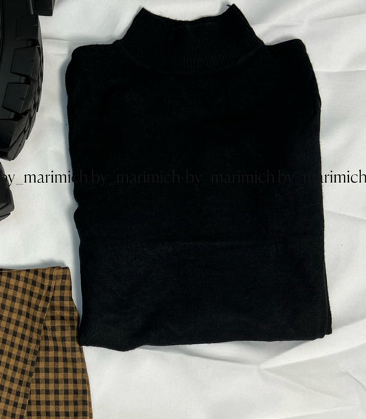 Sweater negro basic