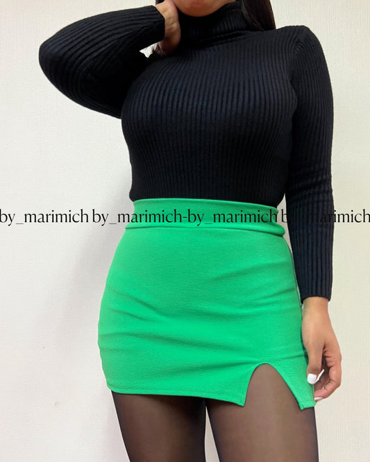 Falda CON short verde