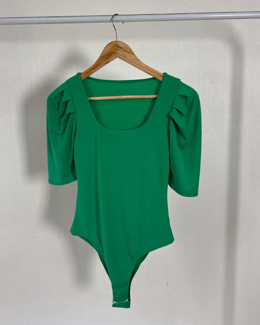 Body dupe zara manga princesa verde